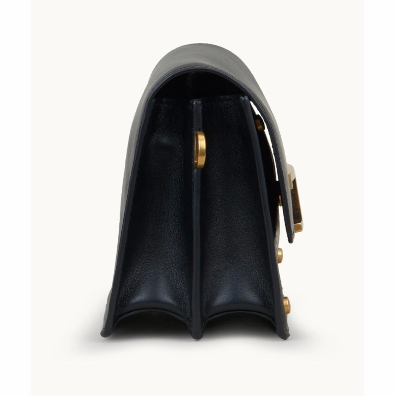 Tod’s 女士 黑色T logo迷你單肩包均碼碼23.5 x 11 x 14.5 CM-3