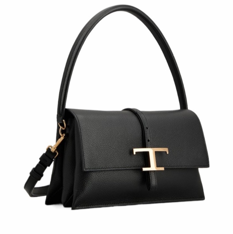 Tod’s 女士 T Timeless 皮革迷你翻蓋單肩包均碼碼26cm*6.1cm*16cm-1