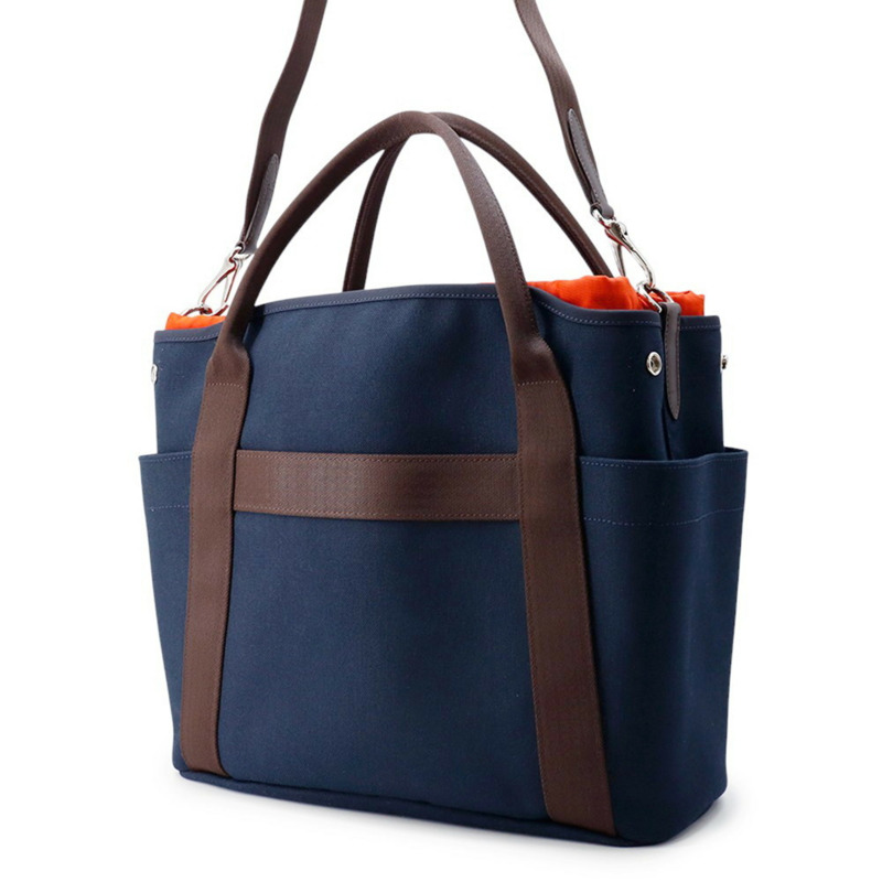 Hermes Hermès Sac de Pansage Groom 海軍藍/Fu Y 刻字 2way 單肩包-1