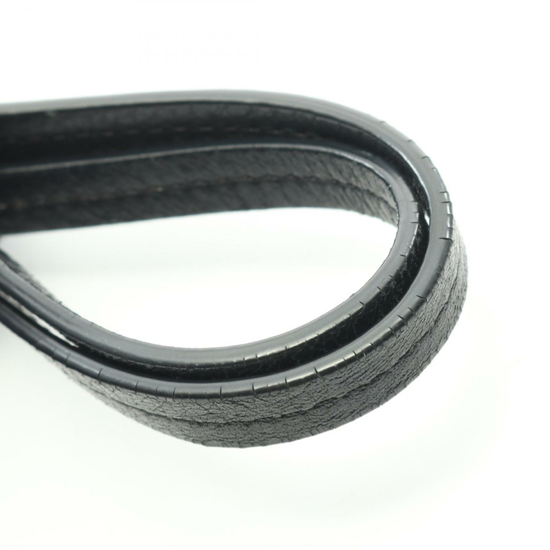 香奈兒 COCO 標誌鏈條肩背手提包，黑色皮革，二手，女士 CC Coco SHW-8