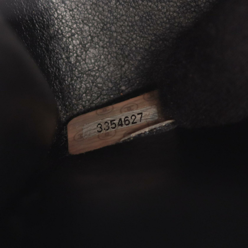 香奈兒 Mademoiselle 手提包，粒面小牛皮，黑色，金色五金，二手，女士 CC-4