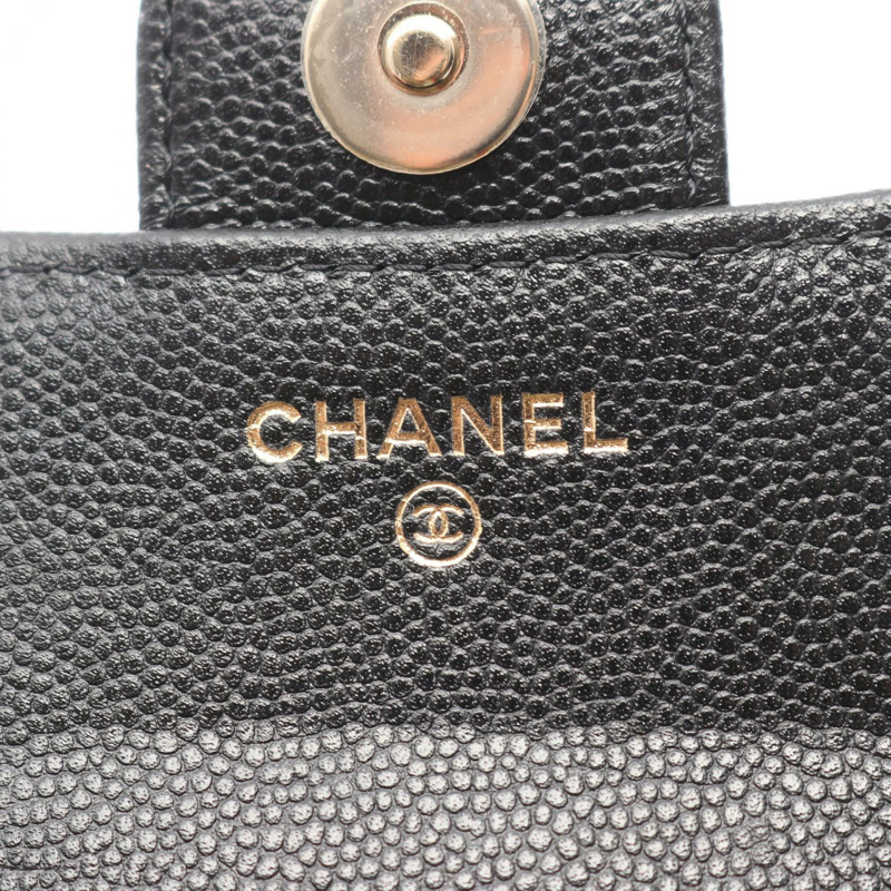 香奈兒 (CHANEL) 絎縫鏈條手機殼皮夾單肩斜背包 AP2096 皮革-4