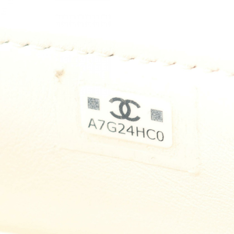 香奈兒 Coco Handle 迷你絎縫鏈條單肩斜背包 AP4244 白色-4