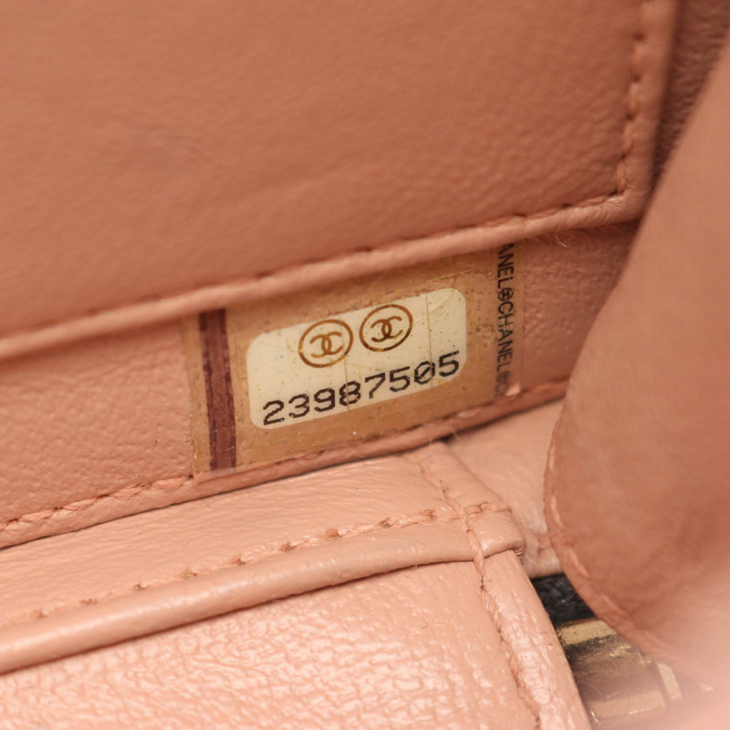 香奈兒 CC Figley 小號 Vanity 鏈條斜背包 A93342 皮革 GHW-4