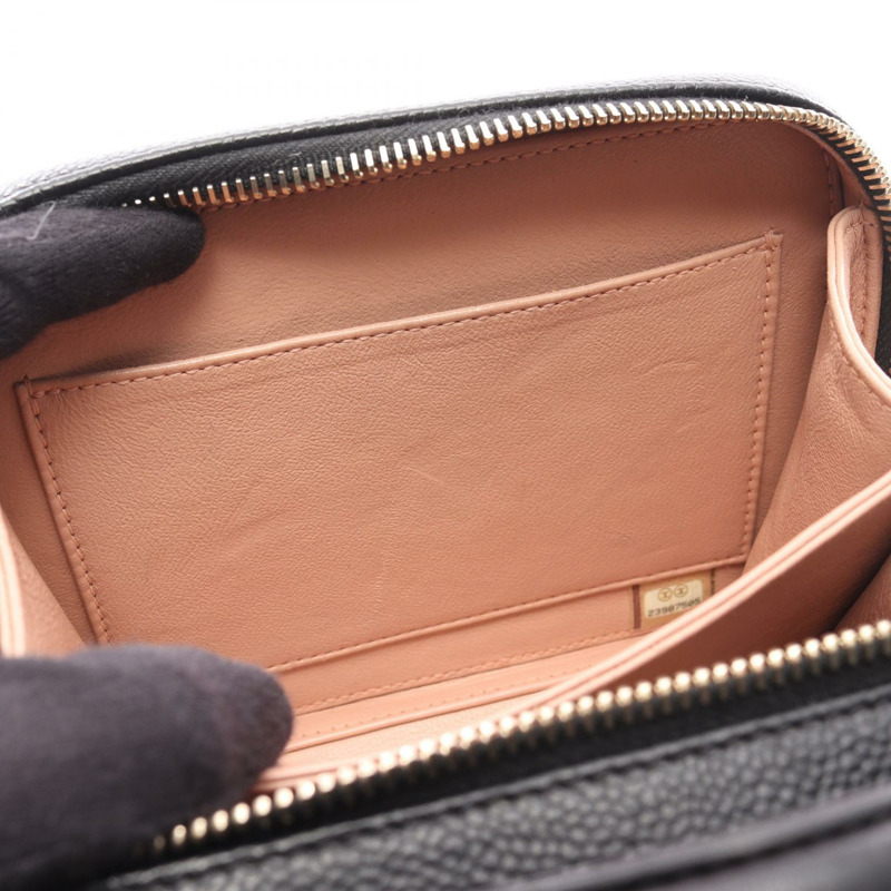 香奈兒 CC Figley 小號 Vanity 鏈條斜背包 A93342 皮革 GHW-5