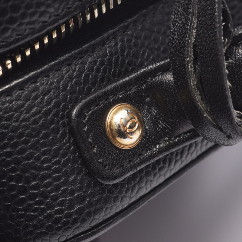 香奈兒 CC Figley 小號 Vanity 鏈條斜背包 A93342 皮革 GHW-8