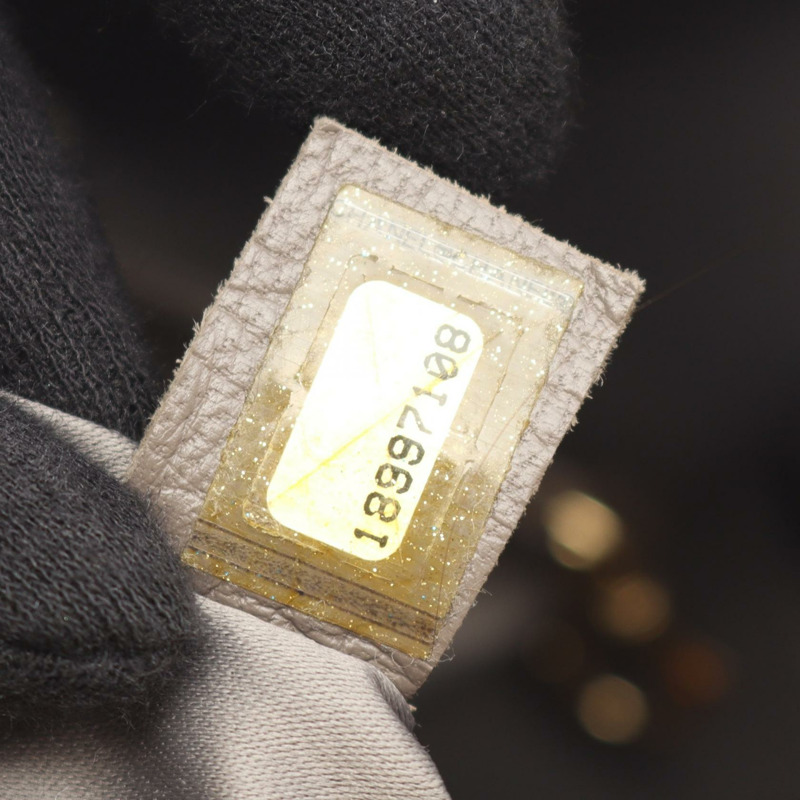 香奈兒 Matelasse PST 鏈條手提單肩包，粒面小牛皮，米色，金色五金，二手-4