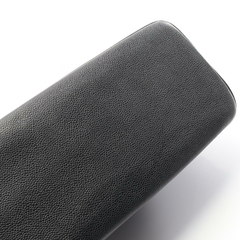 香奈兒 (CHANEL) Medallion 手提包，粒面小牛皮，黑色，金色五金，二手，女士 CC-8