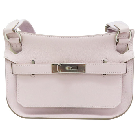 夢幻粉紫色 Evercolor牛皮 Mini Jypsiere 肩背包 B刻【HERMES 愛馬仕】 H084047CK
