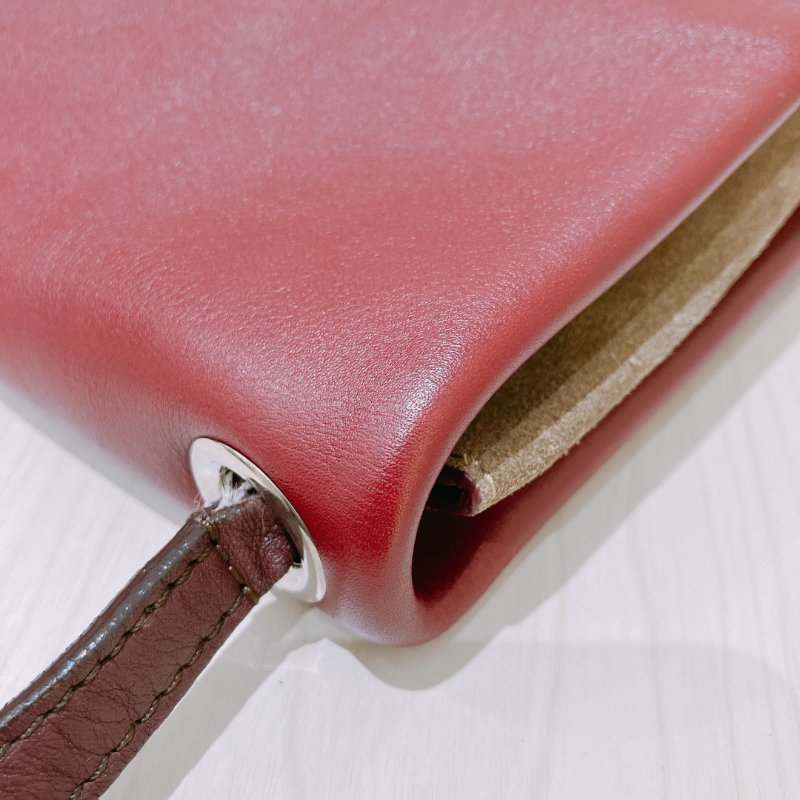 TK1942 Celine 思琳單肩包包All Soft Tote Bag Calfskin Wine Red-6