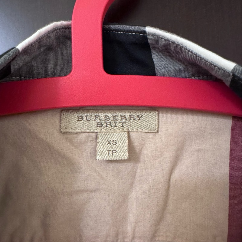 Burberry 合身格子襯衫-8