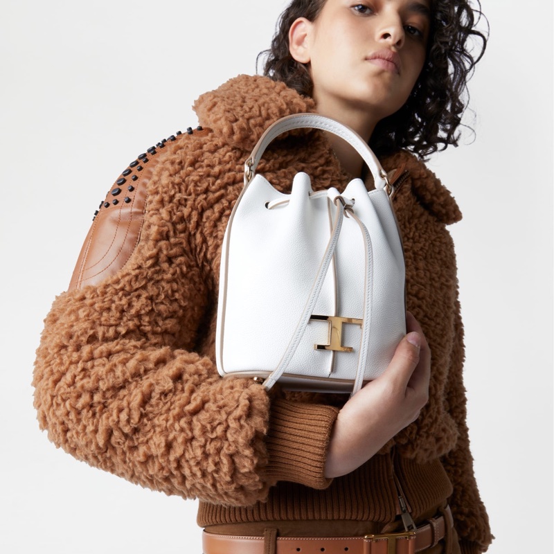 Tod’s 女士 超小號水桶單肩包均碼碼17cm*9.5cm*20cm-5