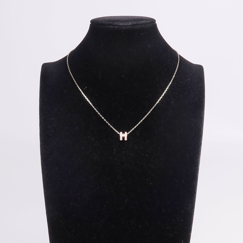 HERMES 金屬Mini Pop H項鍊-7