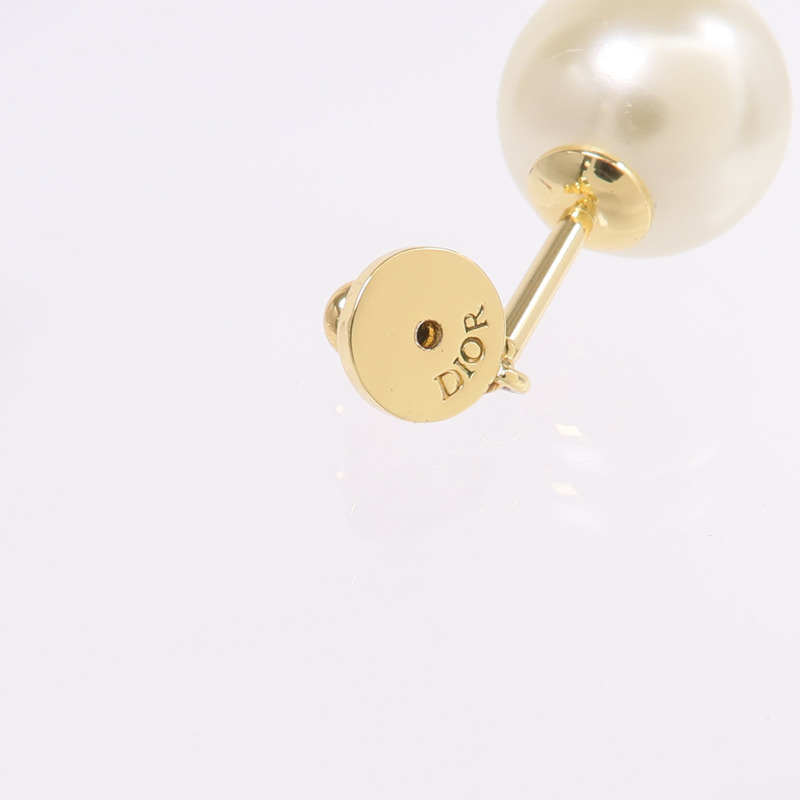 Dior PVC/金屬Tribales Single Earring耳環-5