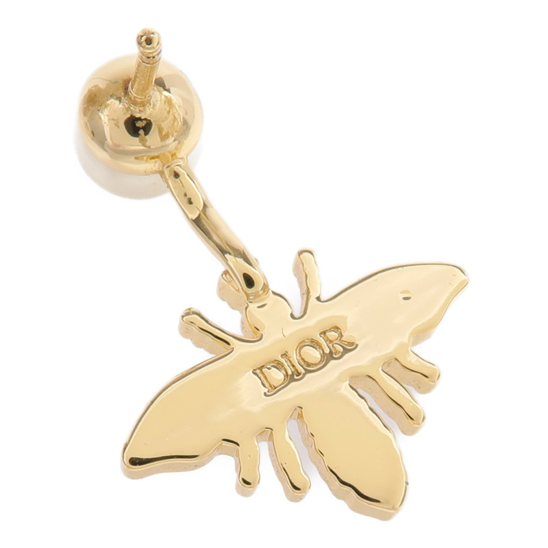 Dior PVC/金屬Tribales Single Earring耳環-7