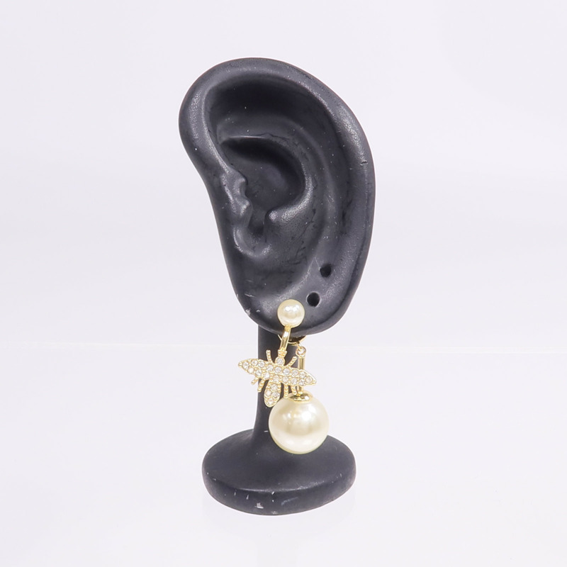 Dior PVC/金屬Tribales Single Earring耳環-10
