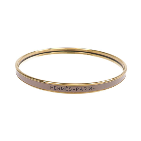HERMES 金屬/琺瑯Uni Bangle手鐲