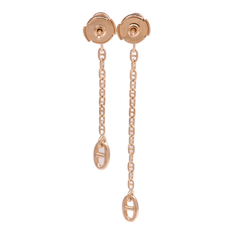 HERMES 18K玫瑰金New Farandole Drop Earrings鑽石耳環-2