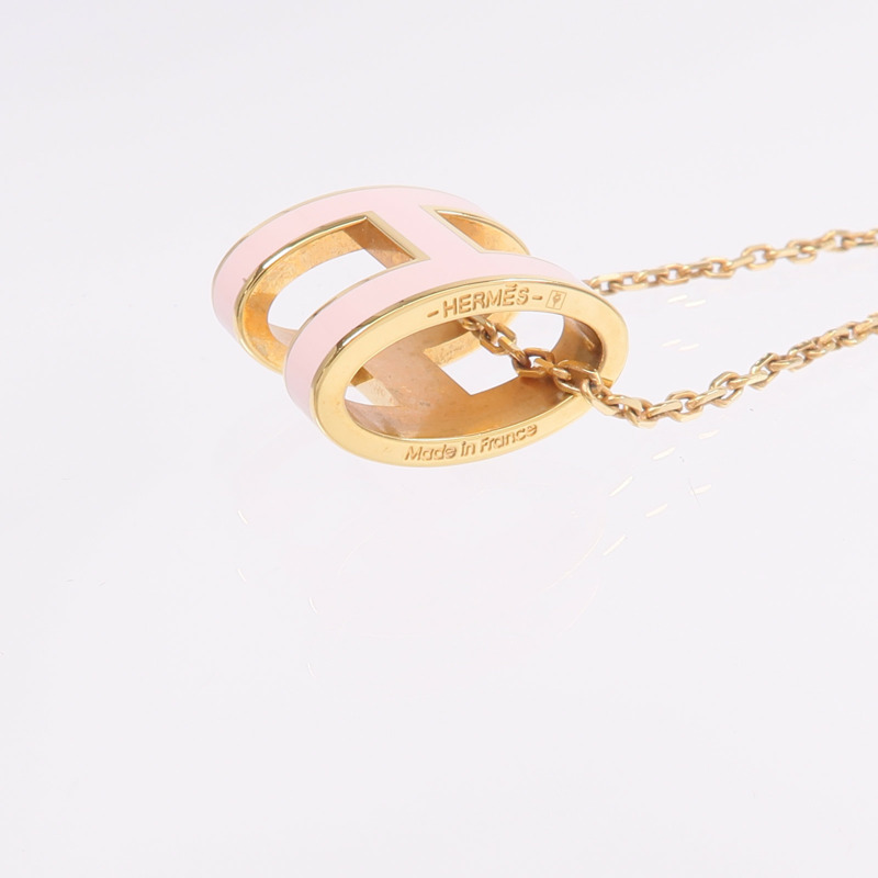 HERMES 金屬Pop H Necklace項鍊-6