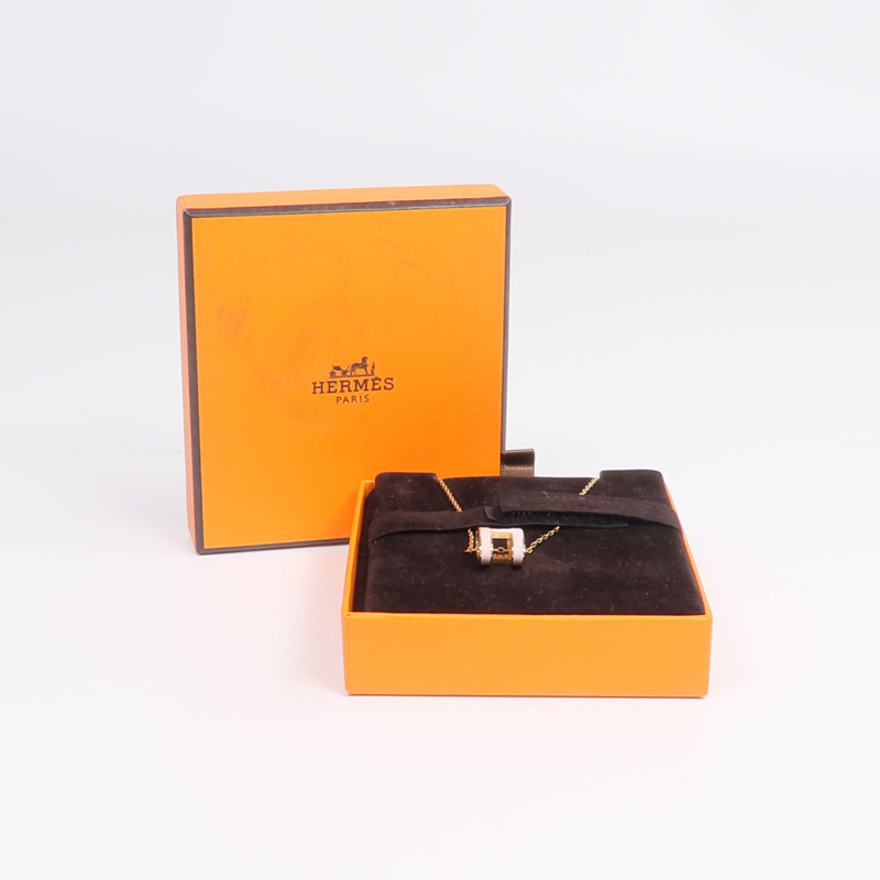 HERMES 金屬Pop H Necklace項鍊-7