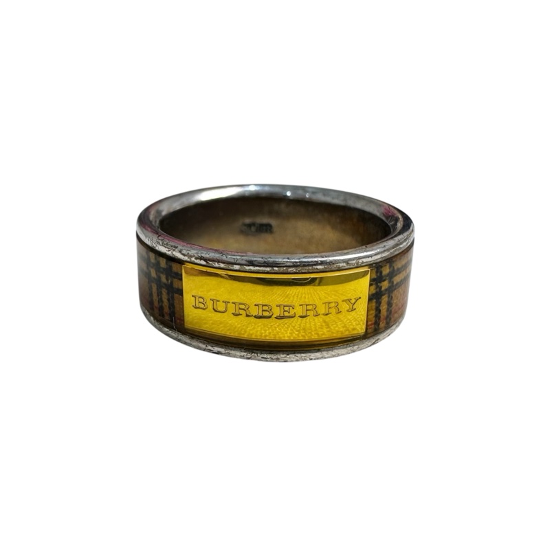 Burberry 中古經典格紋戒指-1