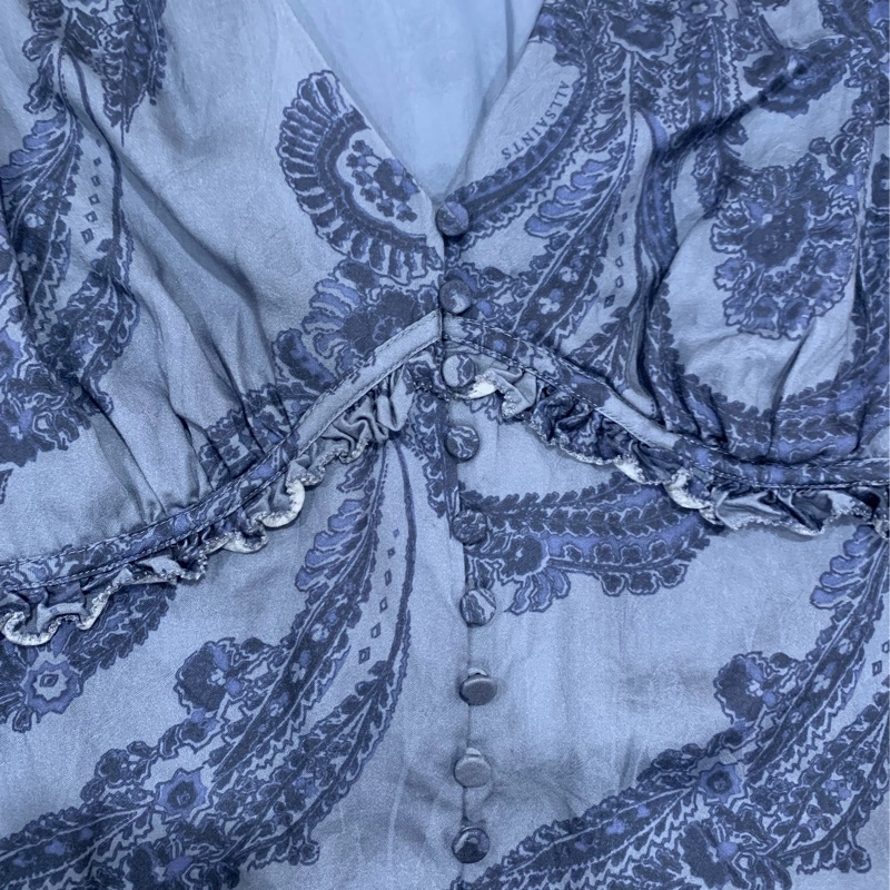 Allsaints 圖騰短洋裝 波希米亞風短洋裝-2