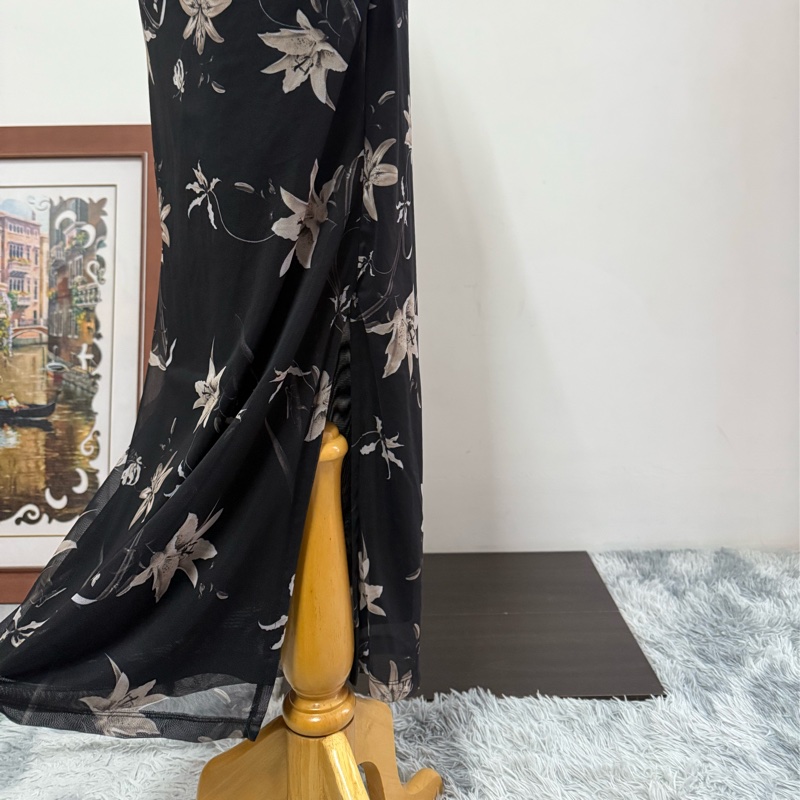 Allsaints CAIA 紗網造型洋裝-6