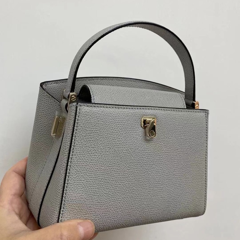 Valextra 女士 Brera 徽標單肩包 20✖8✖14 CM-0