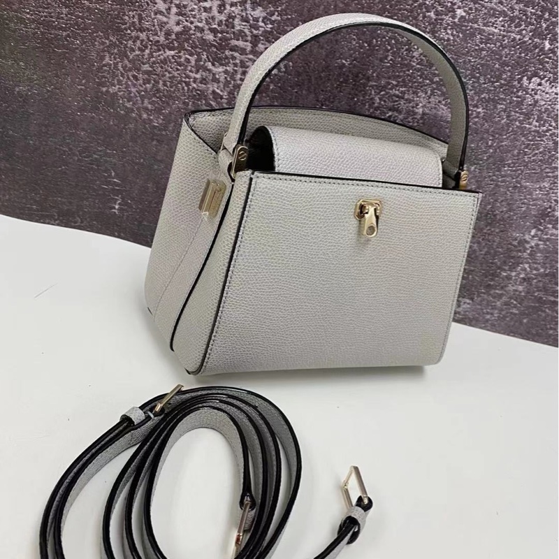 Valextra 女士 Brera 徽標單肩包 20✖8✖14 CM-2