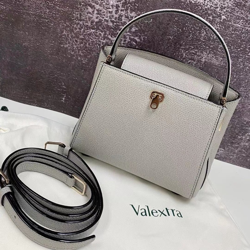 Valextra 女士 Brera 徽標單肩包 20✖8✖14 CM-3