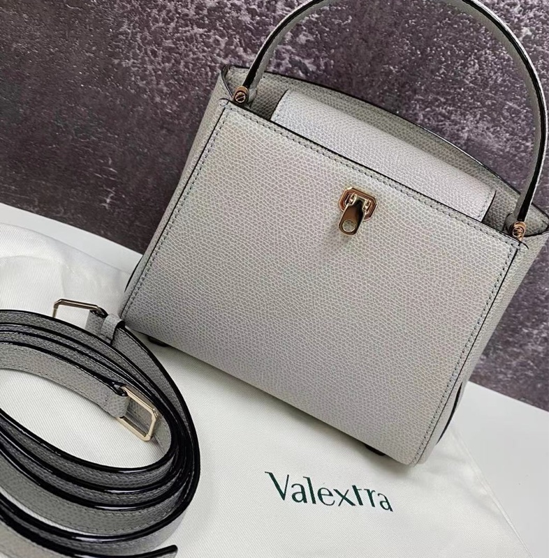Valextra 女士 Brera 徽標單肩包 20✖8✖14 CM-4