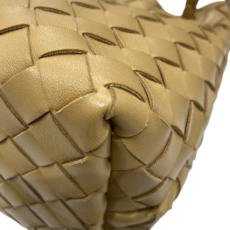 BOTTEGA VENETA 寶緹嘉 ANDIAMO 羊皮編織 手提/拖特兩用包 橡木色-7