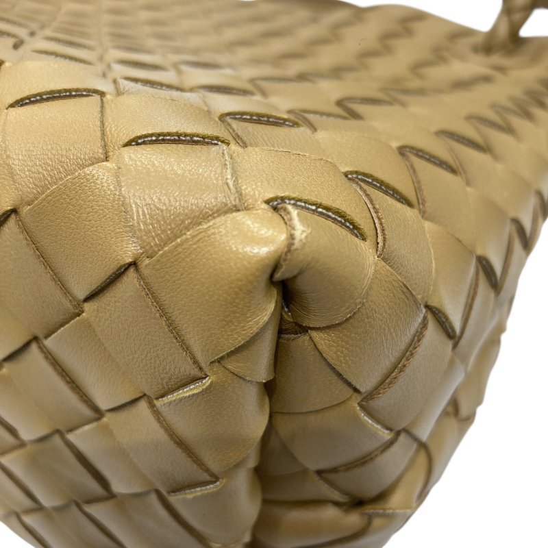 BOTTEGA VENETA 寶緹嘉 ANDIAMO 羊皮編織 手提/拖特兩用包 橡木色-9