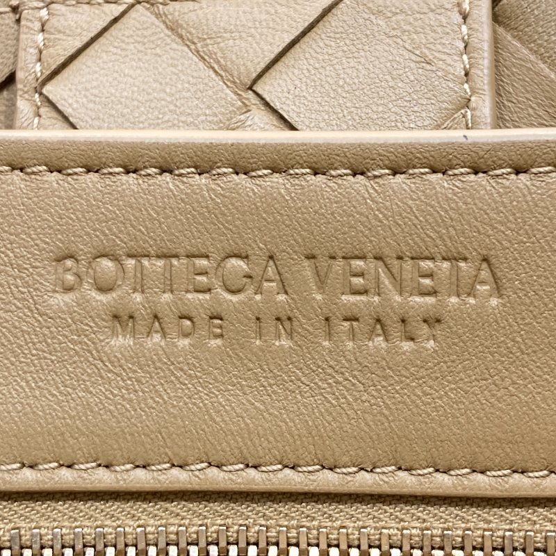 BOTTEGA VENETA 寶緹嘉 ANDIAMO 羊皮編織 手提/拖特兩用包 橡木色-12