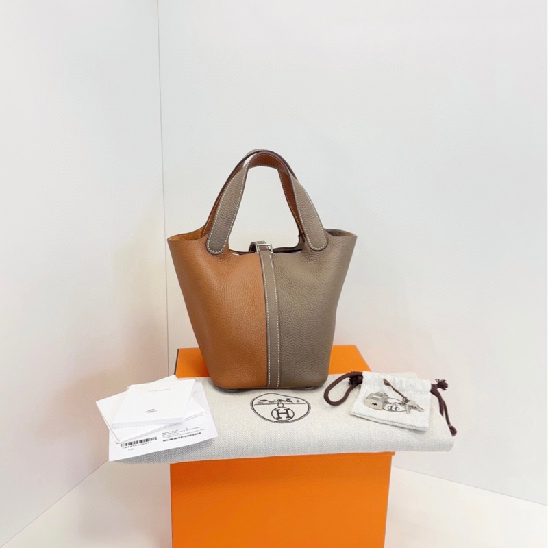 Hermes Picotin 18 拼色 全新-2
