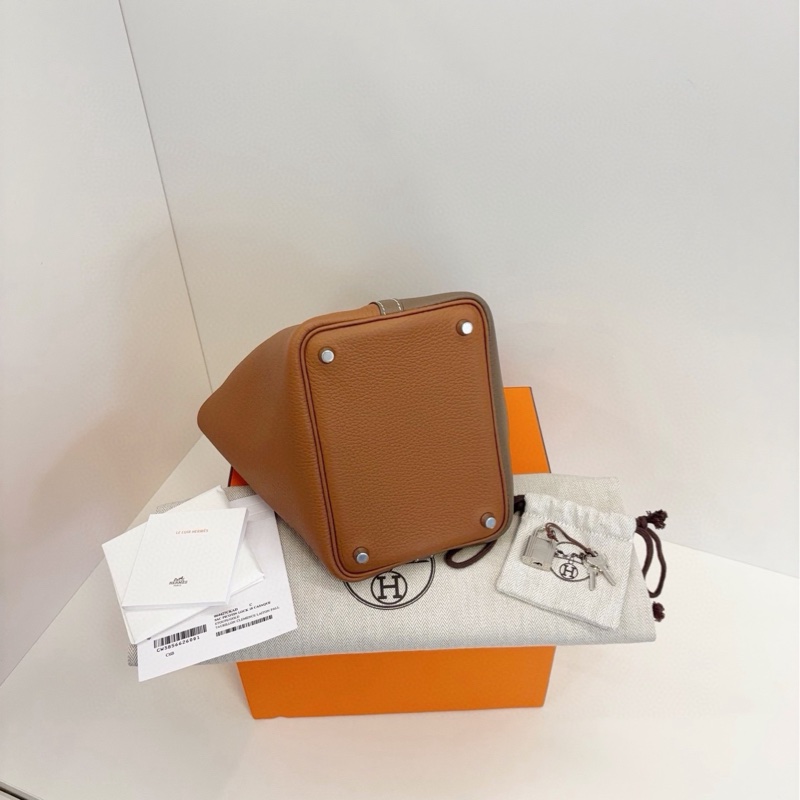 Hermes Picotin 18 拼色 全新-5