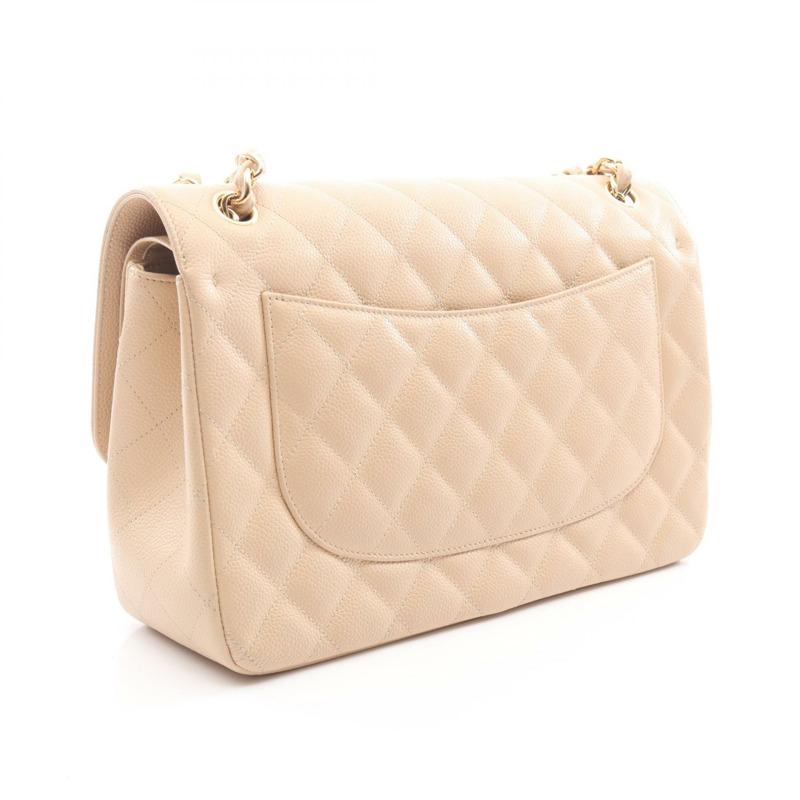 香奈兒 Deca Matelasse 30 經典大號 W 翻蓋鏈條肩背包 A58600 二手-1