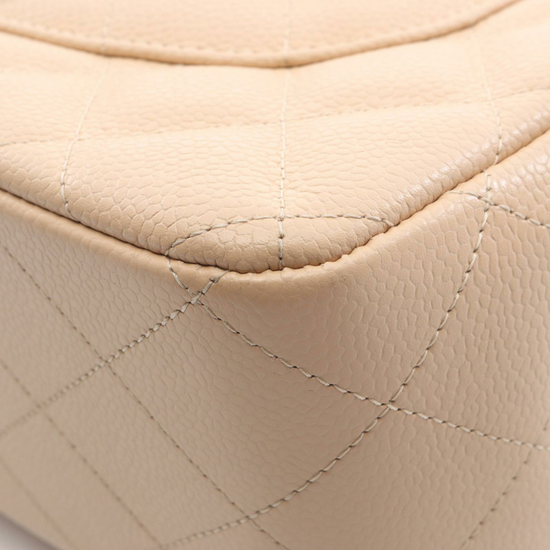 香奈兒 Deca Matelasse 30 經典大號 W 翻蓋鏈條肩背包 A58600 二手-5