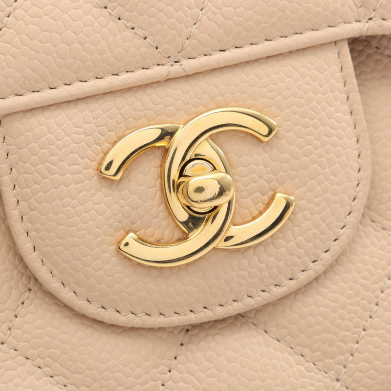 香奈兒 Deca Matelasse 30 經典大號 W 翻蓋鏈條肩背包 A58600 二手-8