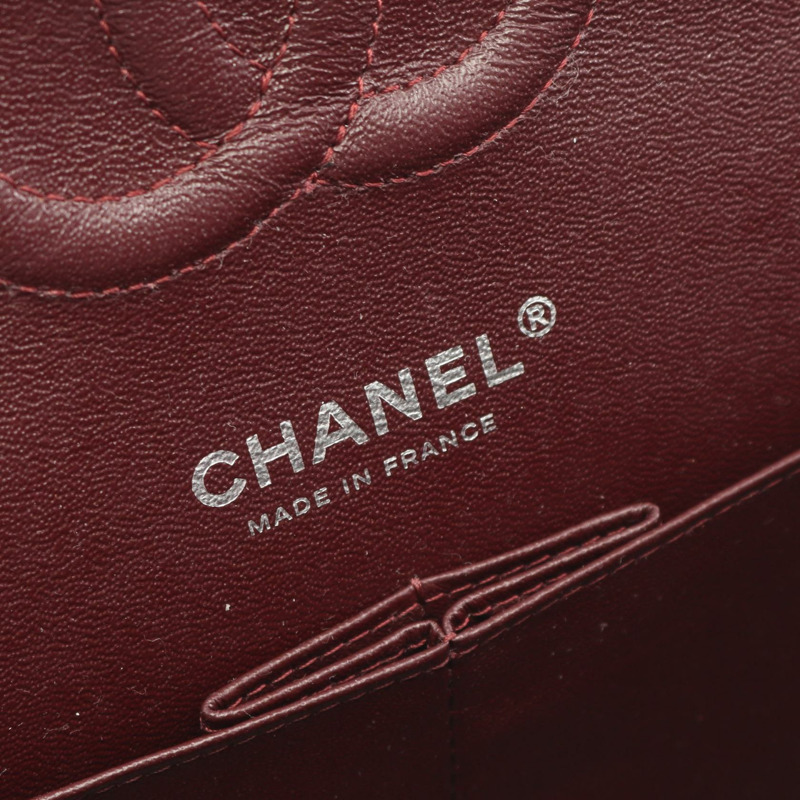 香奈兒 (CHANEL) Matelasse W 翻蓋鏈條單背包 A01112 黑色皮革 SHW 二手 CC-3