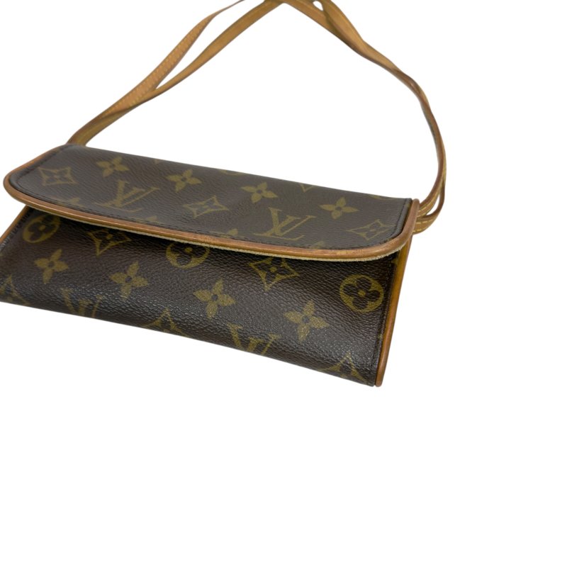 LOUIS VUITTON Twin 老花 斜揹袋-10