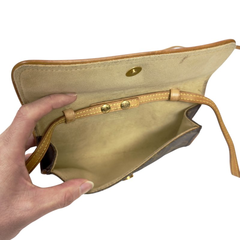 LOUIS VUITTON Twin 老花 斜揹袋-19