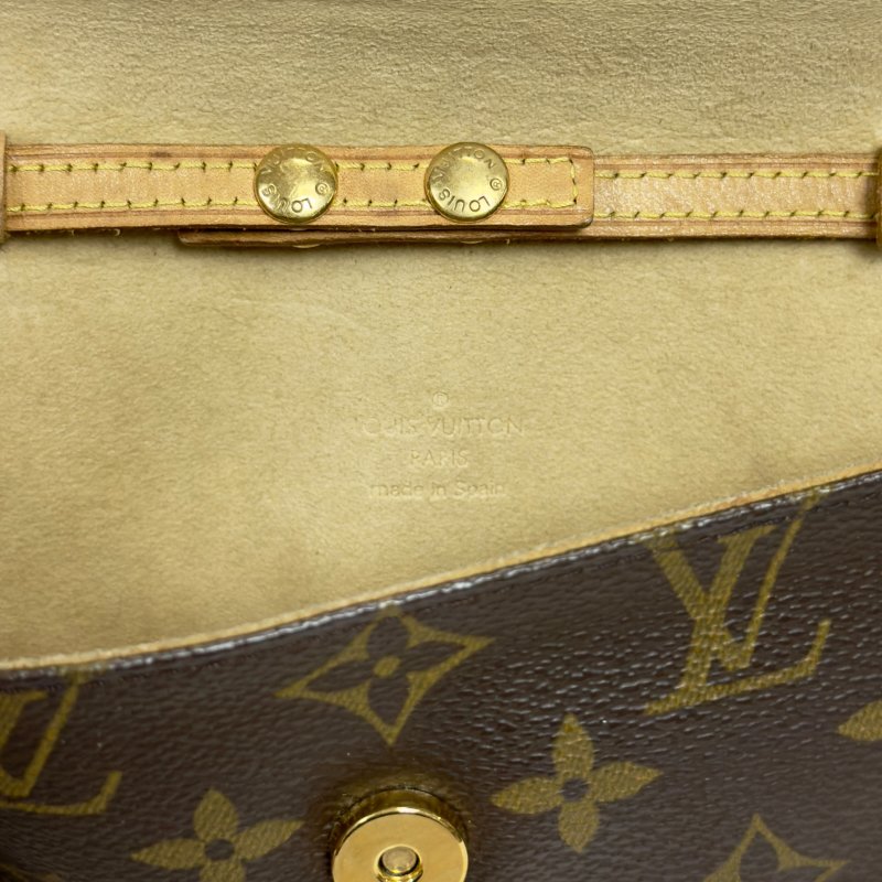 LOUIS VUITTON Twin 老花 斜揹袋-20