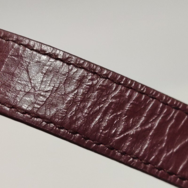 Saint Laurent Niki迷你油蠟皮純色V紋YSL標誌斜挎包-16