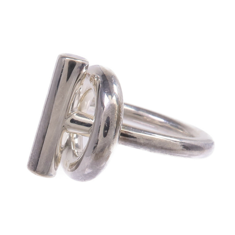 HERMES 925純銀Echappee Ring戒指Hermes#51/US#5.25-2