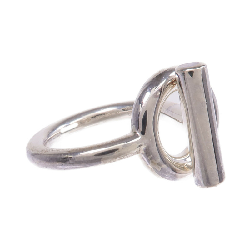 HERMES 925純銀Echappee Ring戒指Hermes#51/US#5.25-3