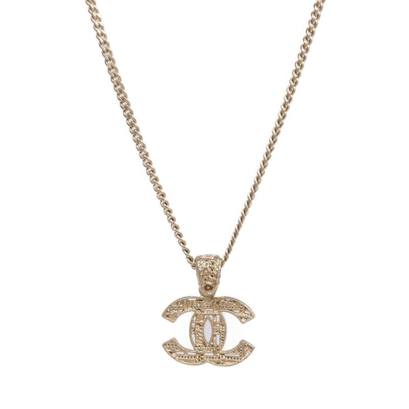 CHANEL 金屬Necklace項鍊-1