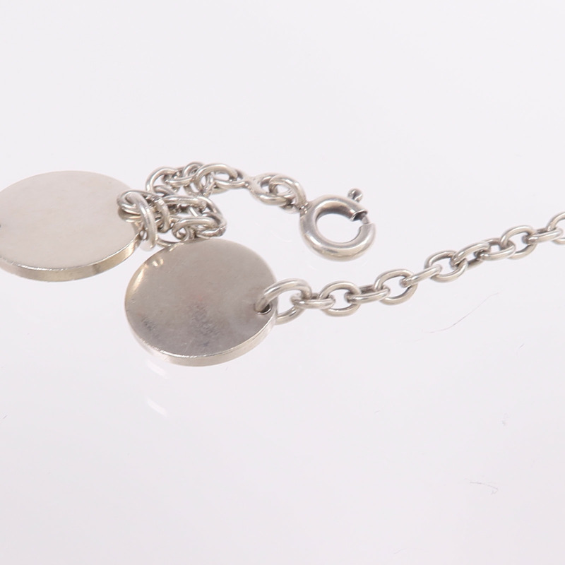 HERMES 18K玫瑰金/925純銀Necklace項鍊-5