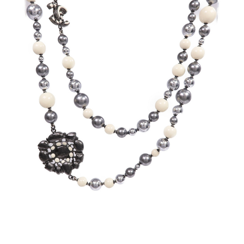 CHANEL PVC/金屬Necklace項鍊-1