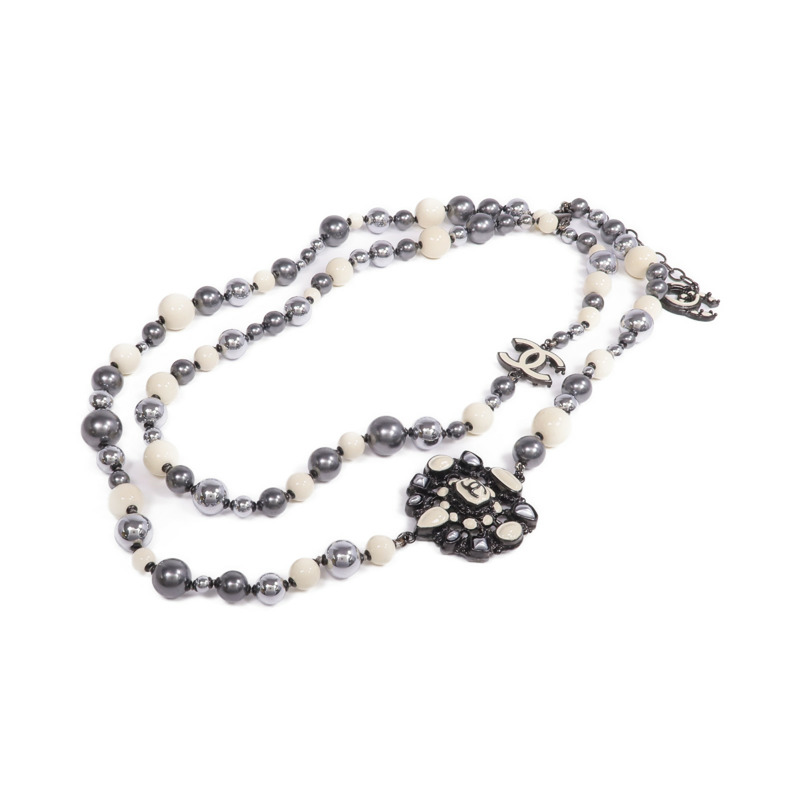 CHANEL PVC/金屬Necklace項鍊-2